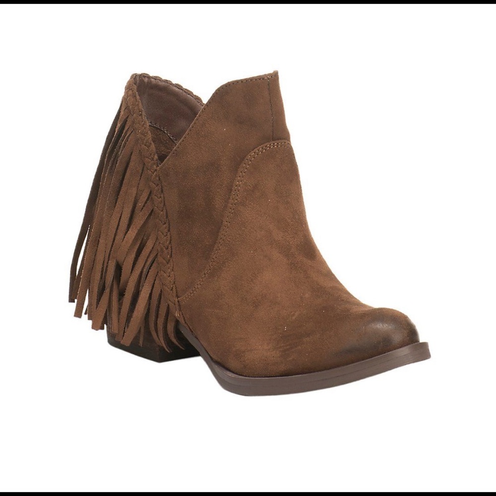 Fringe booties!